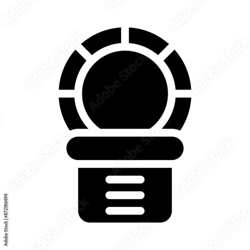 MRI glyph icon