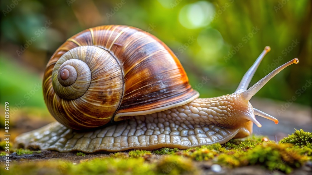 snail on a leaf snail on a leaf