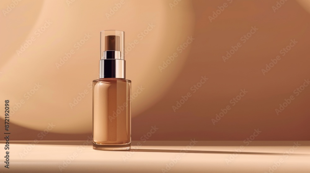 Foundation bottle with pump, luxury finish, natural skin effect, invisible makeup look Foundation bottle with pump, luxury finish, natural skin effect, invisible makeup look