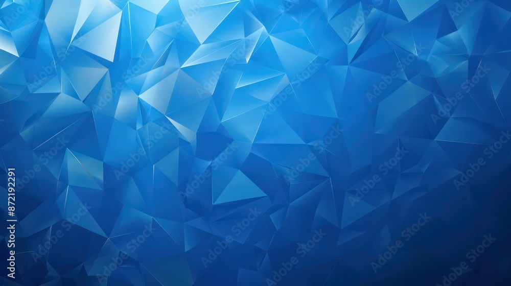 Abstract blue polygonal geometric shapes digital background art Abstract blue polygonal geometric shapes digital background art
