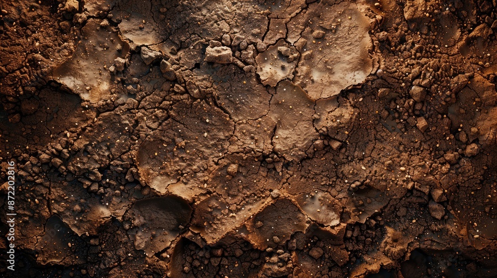 Dirt Texture Earthy Embrace. Generative AI Dirt Texture Earthy Embrace. Generative AI
