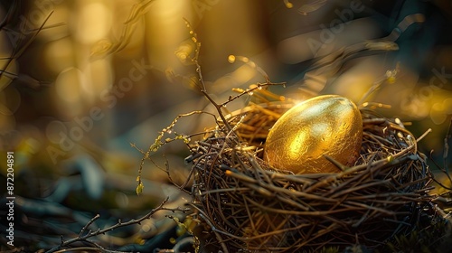 Gold nest egg security. Generative AI