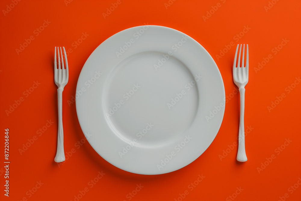 A chilling Halloween table setting with skeletal hands, isolated on a gradient background A chilling Halloween table setting with skeletal hands, isolated on a gradient background