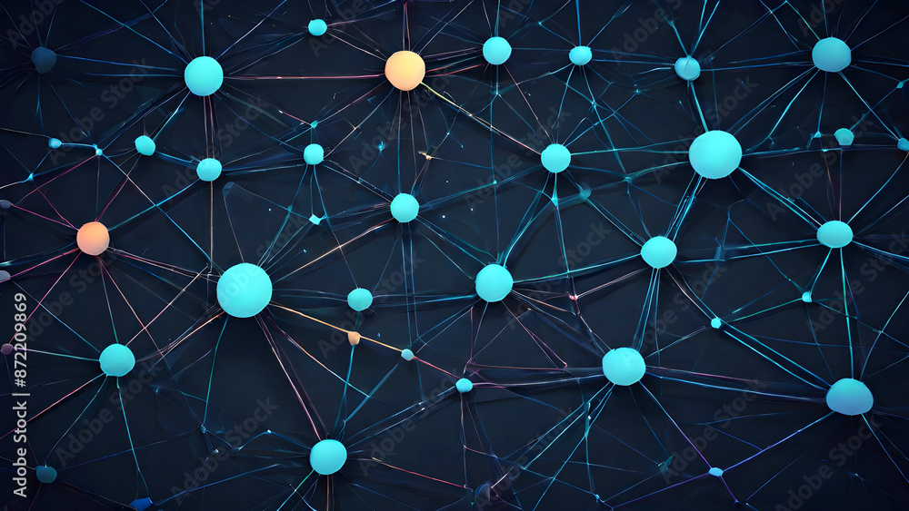 interconnected network background interconnected network background