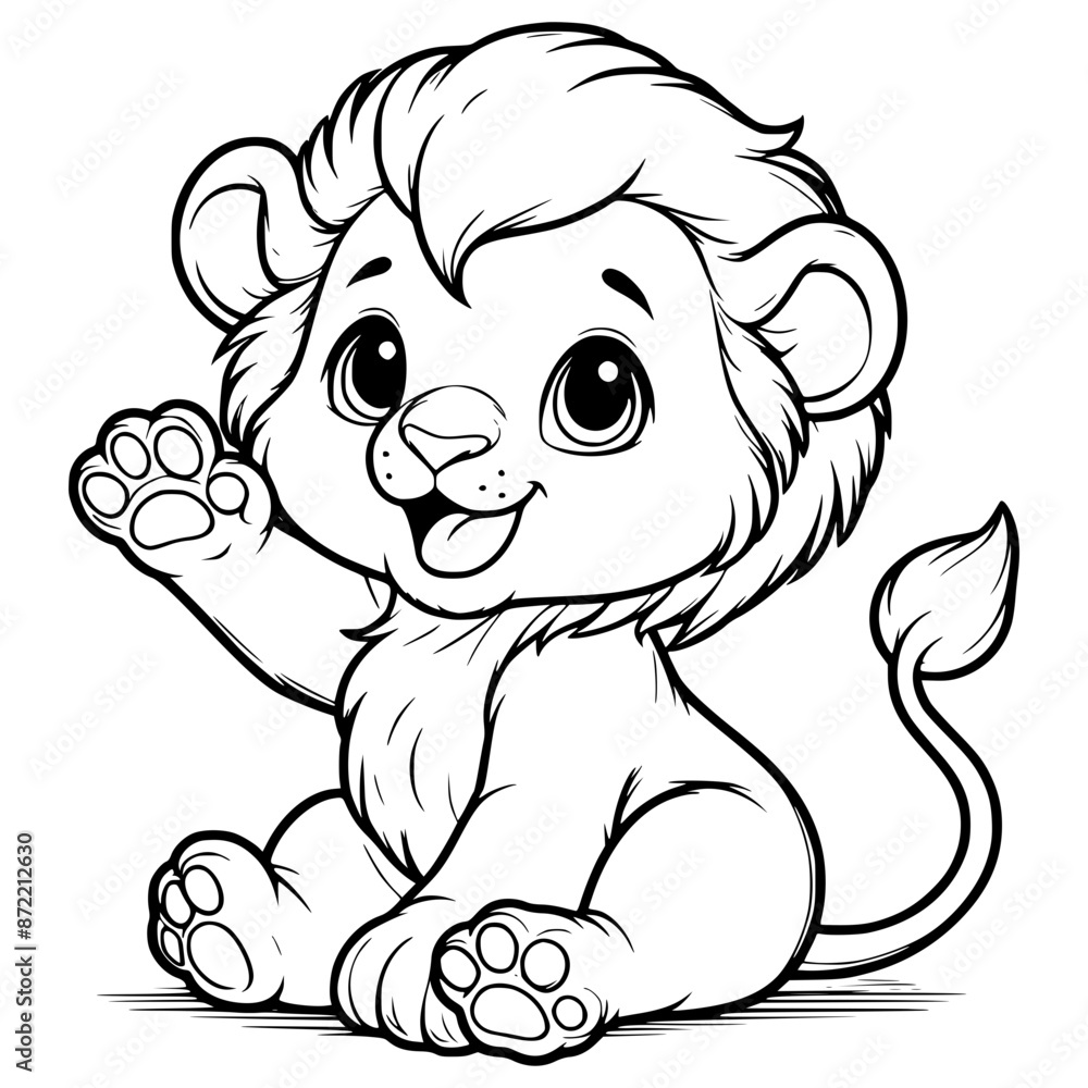 Baby Lion , Funny Baby Lion Svg, Lion King Svg, Cool Lion Svg, Cute