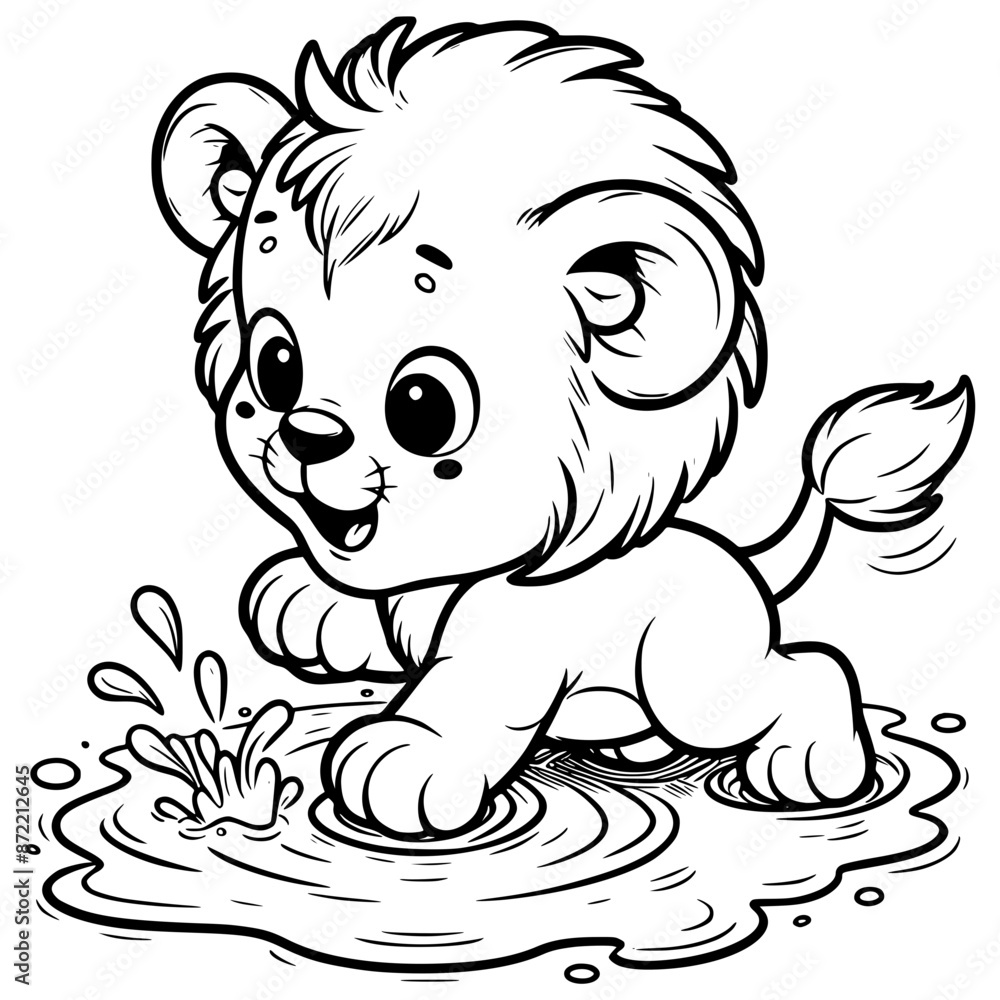 Baby Lion , Funny Baby Lion Svg, Lion King Svg, Cool Lion Svg, Cute ...