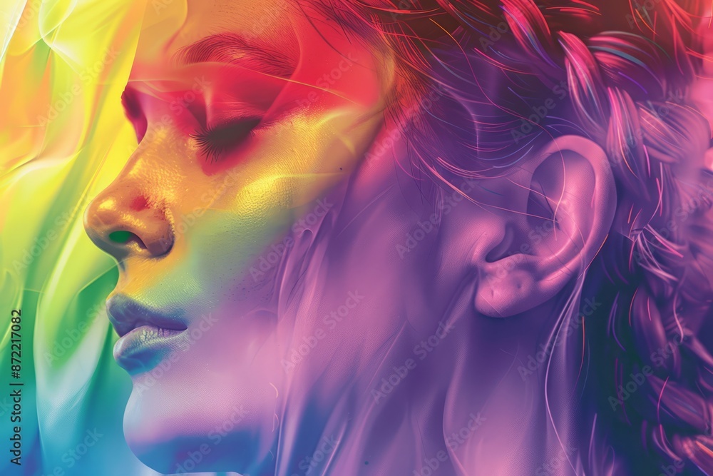 Empowering conceptual artwork during Pride Month.