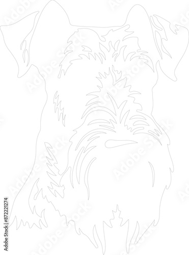 Airedale Terrier outline