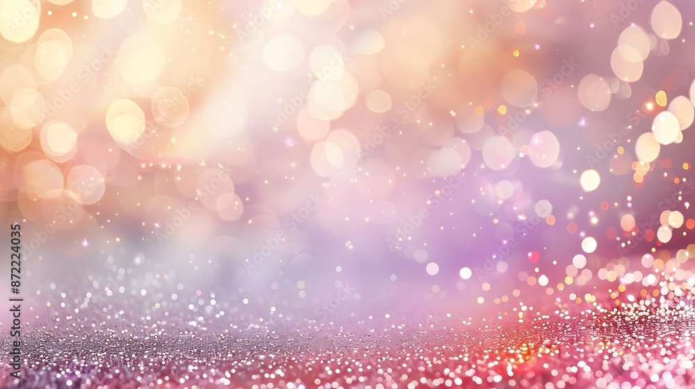 Glitter Glamour Gala - Party Invitation Card Glitter Glamour Gala - Party Invitation Card