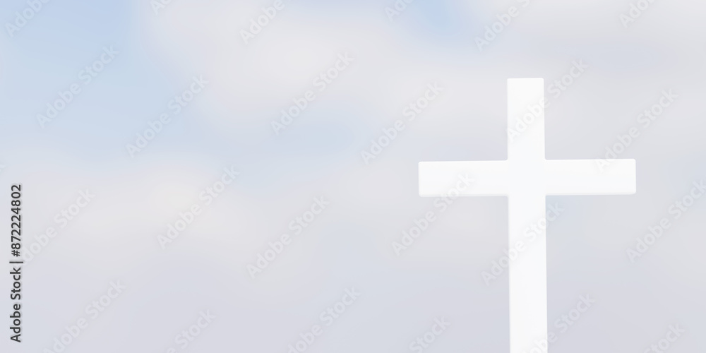 Christianity religion concept. 3d render. Christianity religion concept. 3d render.