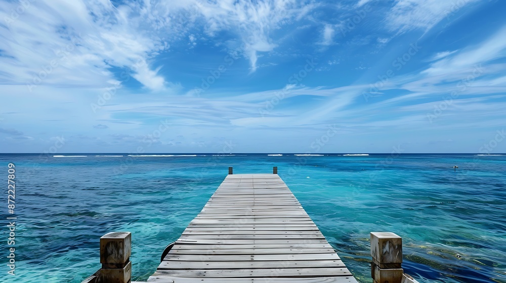 Fototapeta premium Retirement Card with Open Area at the Bottom for a Message