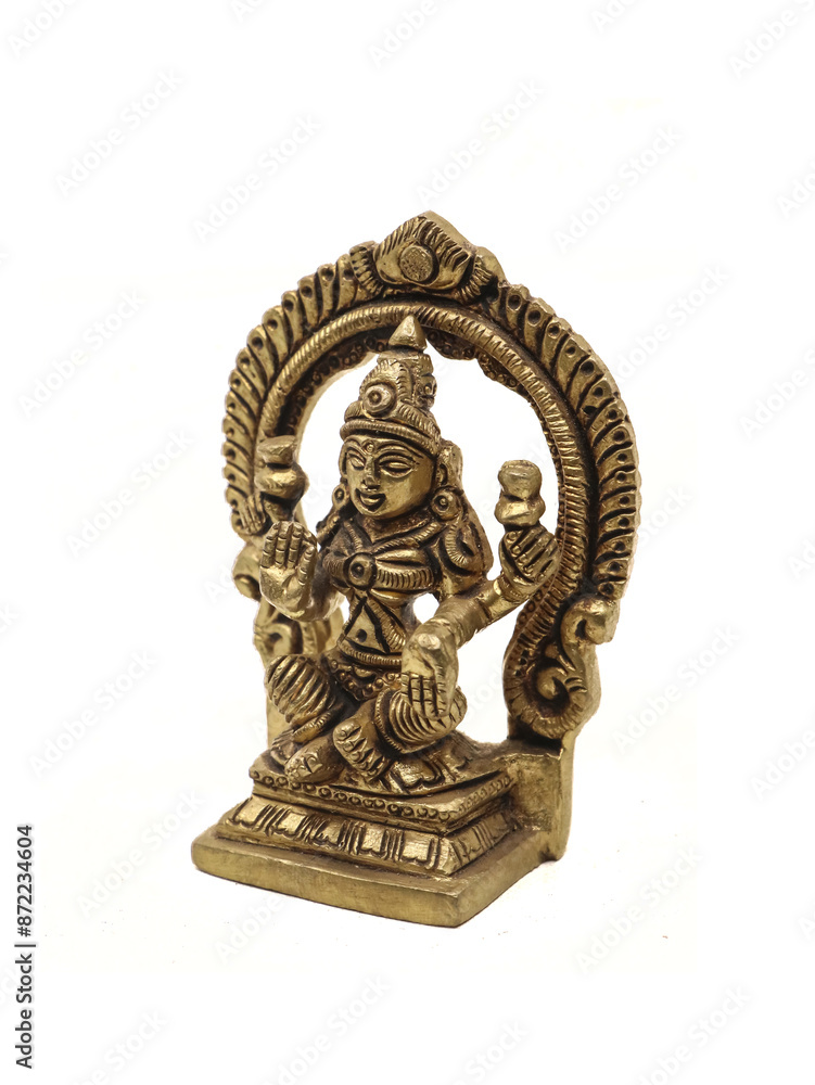 hindu god statue isolated on a white background hindu god statue isolated on a white background