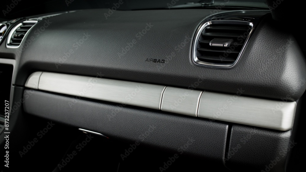 Glove box in a car Glove box in a car