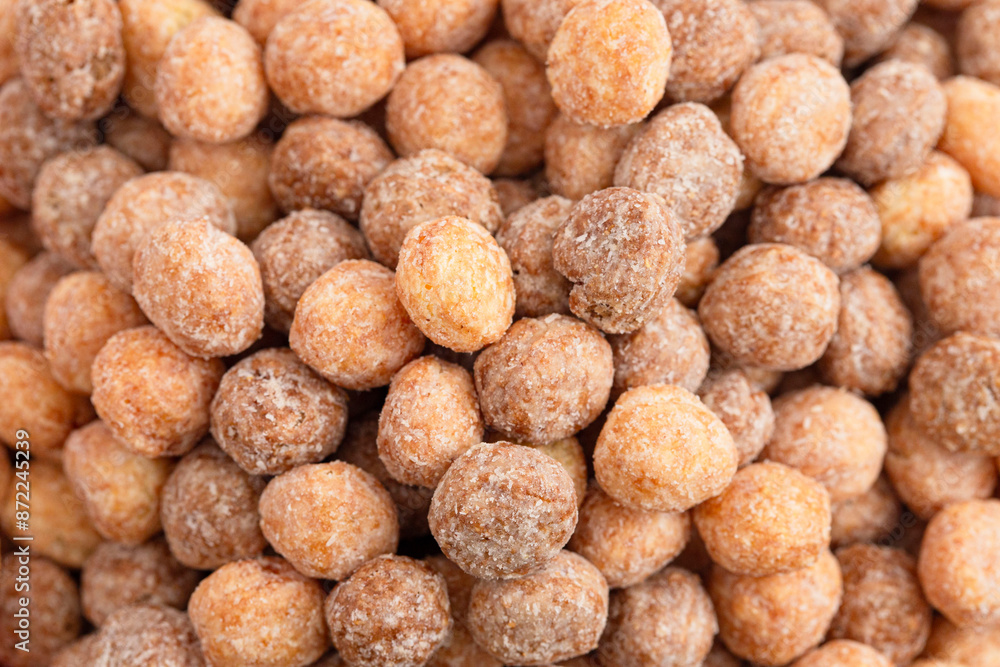 Chocolate Peanut Butter Flavored Breakfast Cereal Balls Chocolate Peanut Butter Flavored Breakfast Cereal Balls