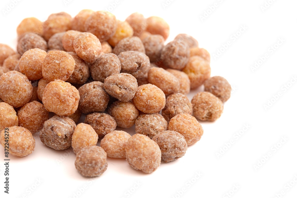 Chocolate Peanut Butter Flavored Breakfast Cereal Balls Chocolate Peanut Butter Flavored Breakfast Cereal Balls