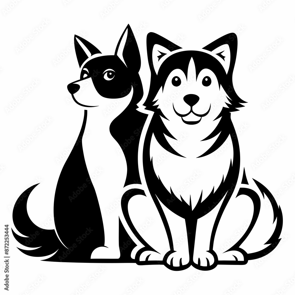 dog and cat dog and cat