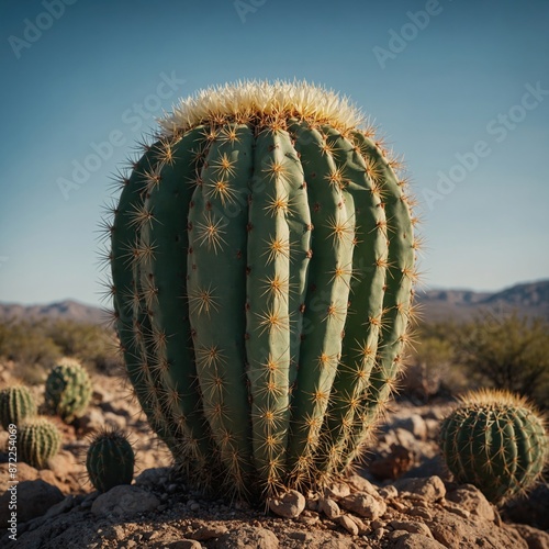 Prickly Elegance: The Graceful Forms of Desert Cacti
 photo