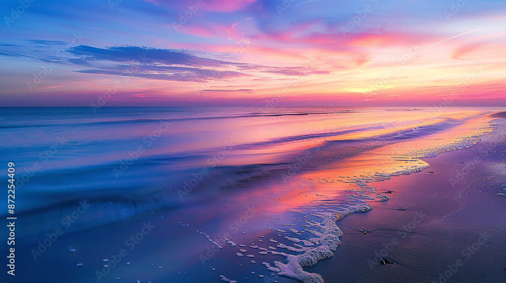 Obraz premium sunset over the ocean