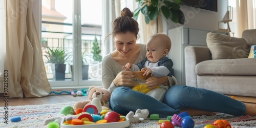 babysitting service concept