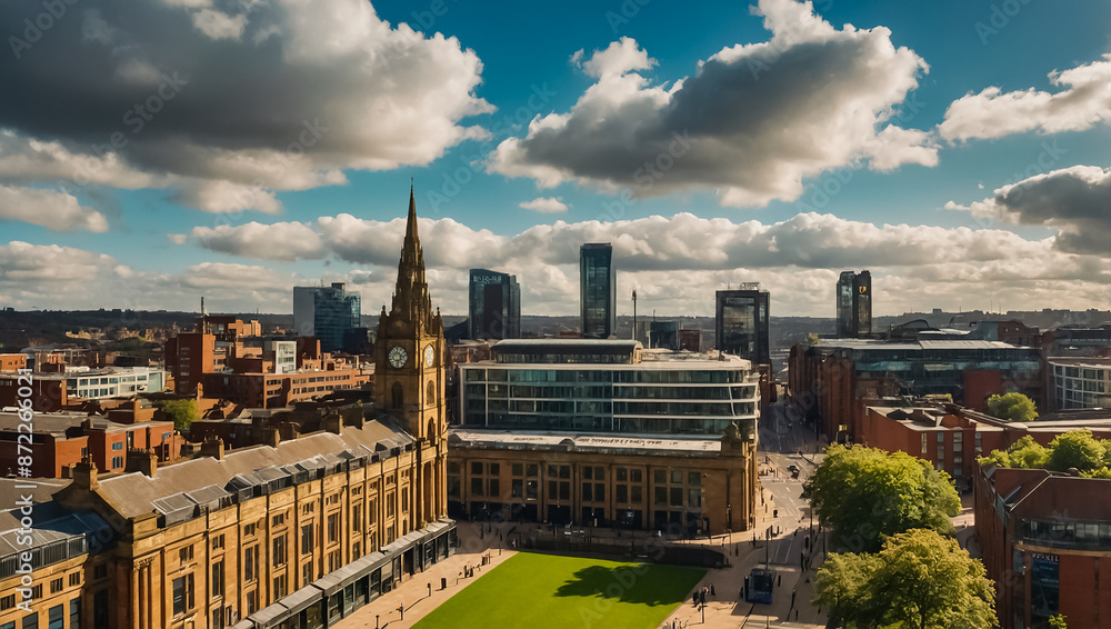 Fototapeta premium Stunning Leeds England