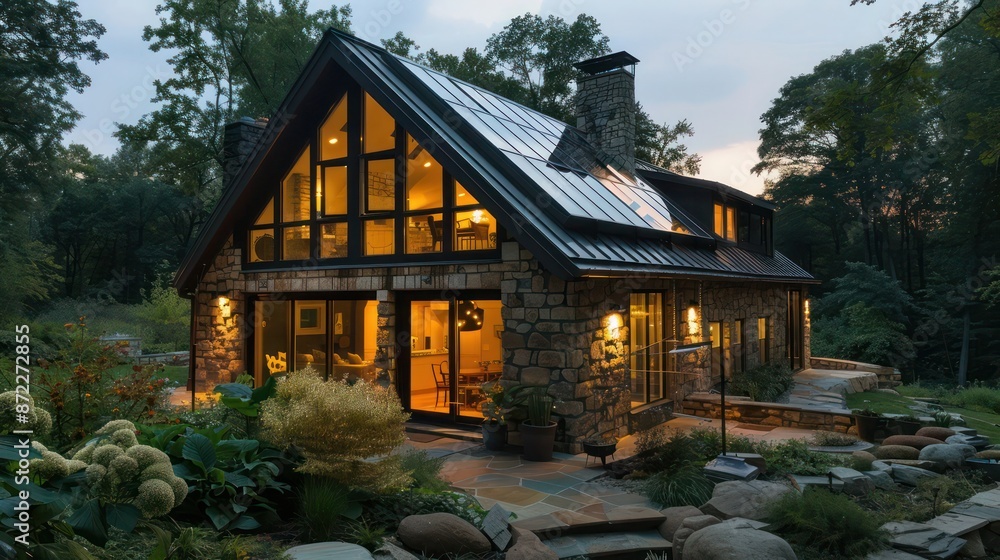 innovative home design that incorporates energy-efficient windows into its roof, maximizing natural light while maintaining energy efficiency innovative home design that incorporates energy-efficient windows into its roof, maximizing natural light while maintaining energy efficiency