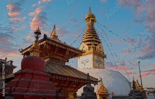 ancient streets of kathmandu