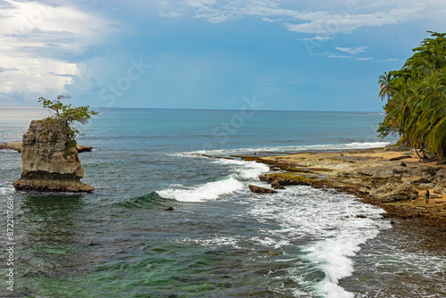 famous Tombay in the Refugio Nacional de Vida Silvestre Gandoca Manzanillo or in english Gandoca Manzanillo National Wildlife Refuge in Costa Rica photo