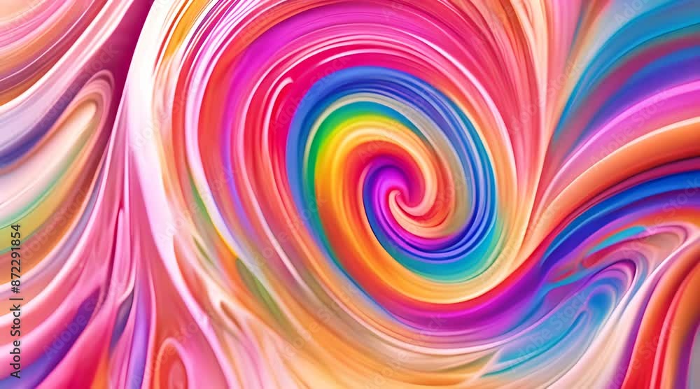 swirl in rainbow colors. Pride month swirl in rainbow colors. Pride month