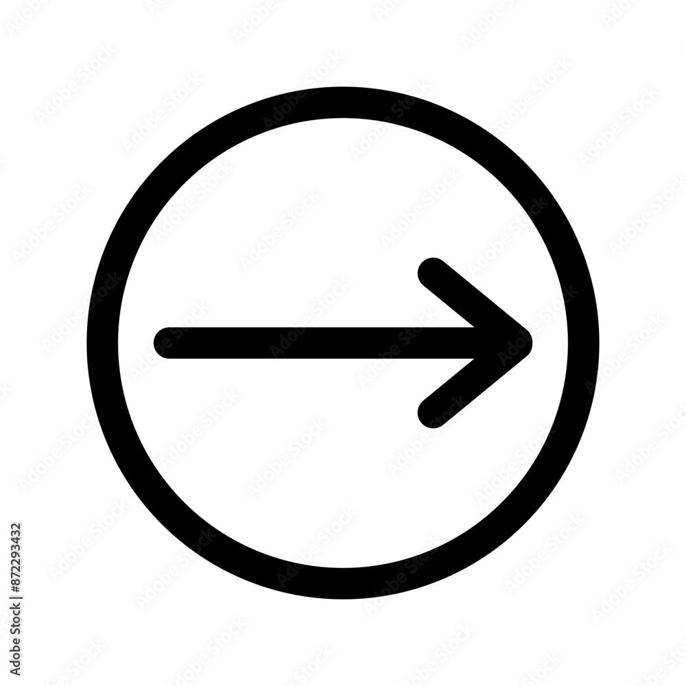 Arrow icon design in filled and outlined style Arrow icon design in filled and outlined style