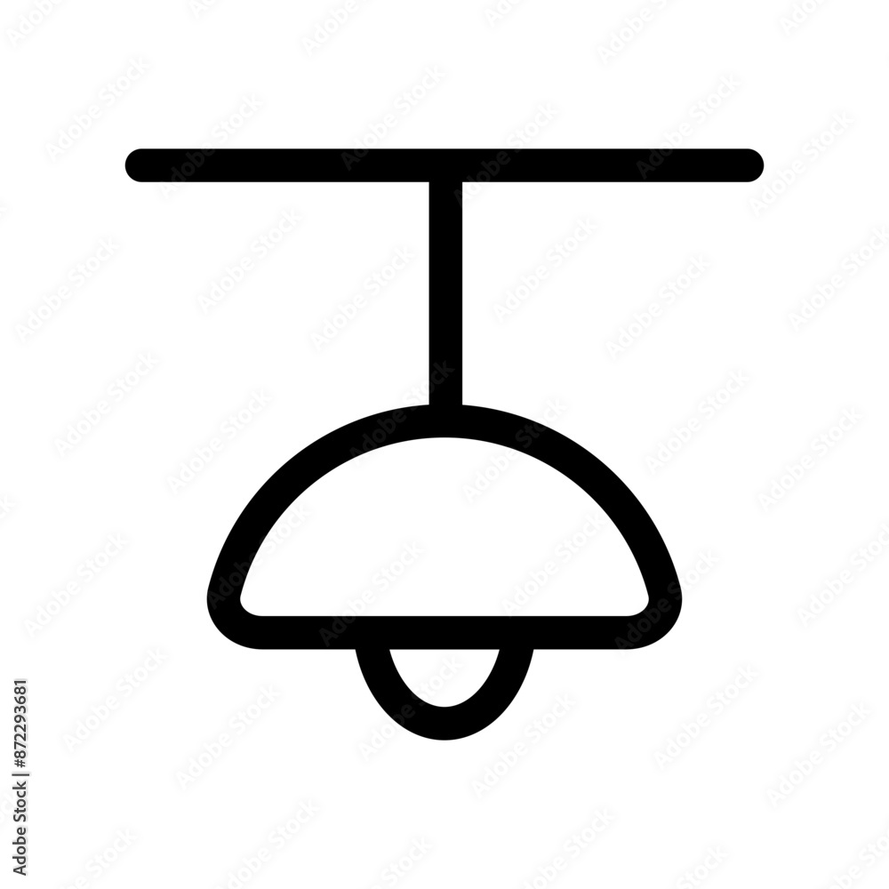 ceiling spotlight icon design in filled and outlined style ceiling spotlight icon design in filled and outlined style