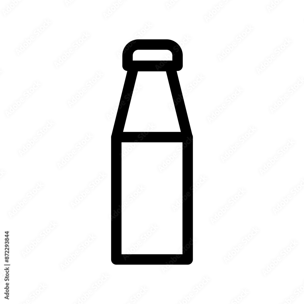 Milk Bottle iconMilk Bottle icon design in filled and outlined style Milk Bottle iconMilk Bottle icon design in filled and outlined style
