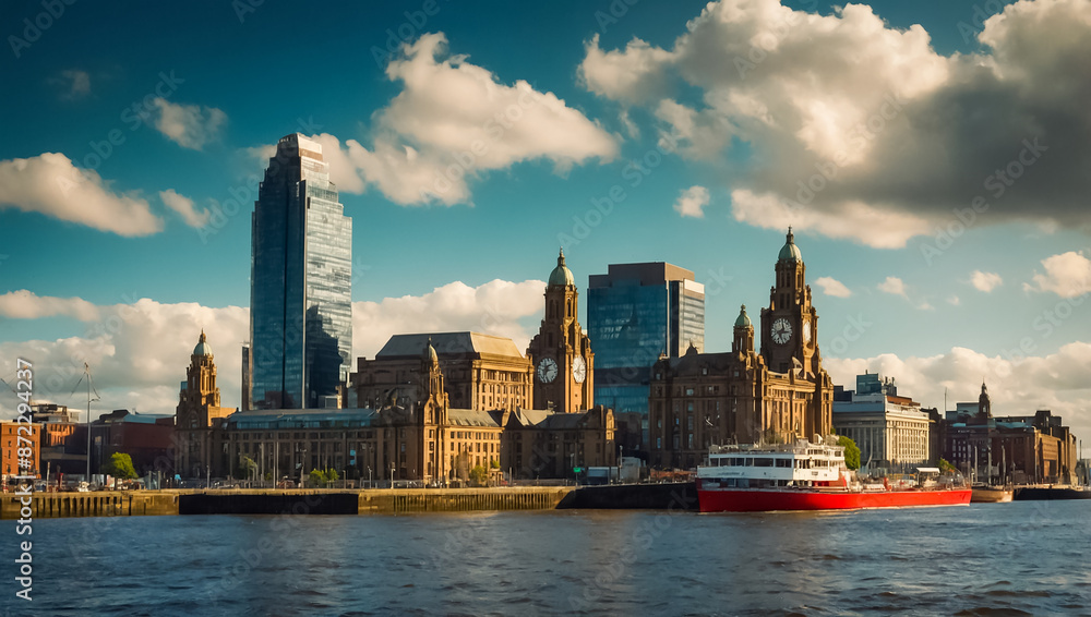 Obraz premium Stunning Liverpool England