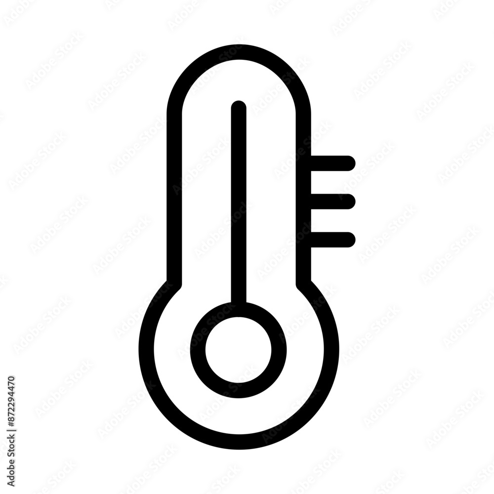 smart temperature icon design in filled and outlined style smart temperature icon design in filled and outlined style