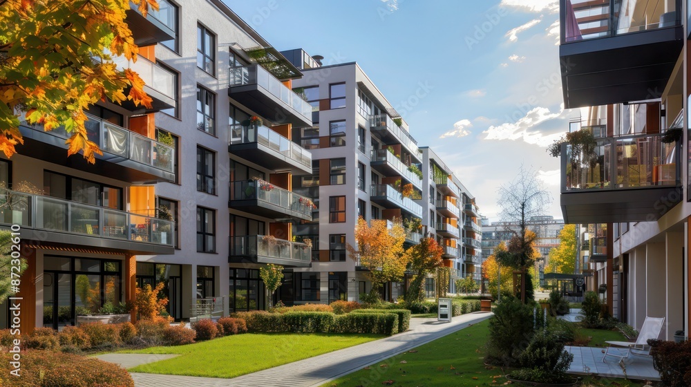 luxury apartment complex where each unit features advanced energy-efficient windows that enhance soundproofing against the bustling city noise luxury apartment complex where each unit features advanced energy-efficient windows that enhance soundproofing against the bustling city noise