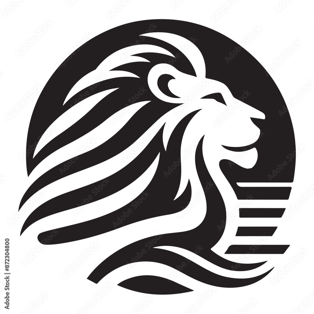 Lion Silhouette Vector Lion Silhouette Vector