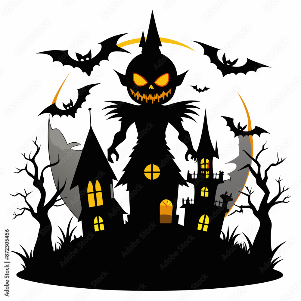 halloween pumpkin head, black cat ,cat cartoon,halloween castle with bats,jack o lantern, halloween pumpkin head, black cat ,cat cartoon,halloween castle with bats,jack o lantern,
