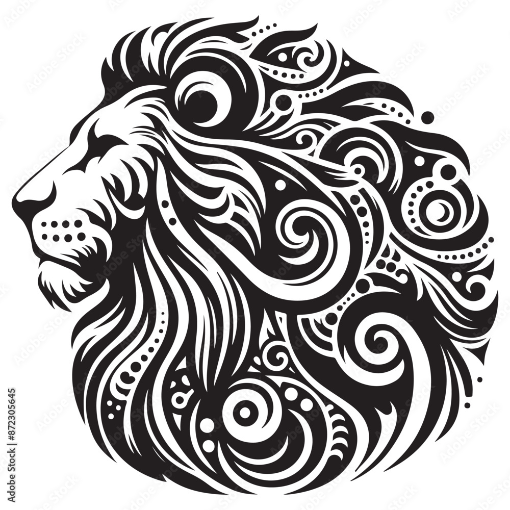 Lion Silhouette Vector Lion Silhouette Vector