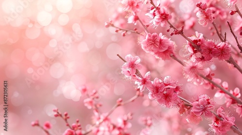 A beautiful flower on background, a colorful greeting. Bright and blooming, it's an amazing natural sight.