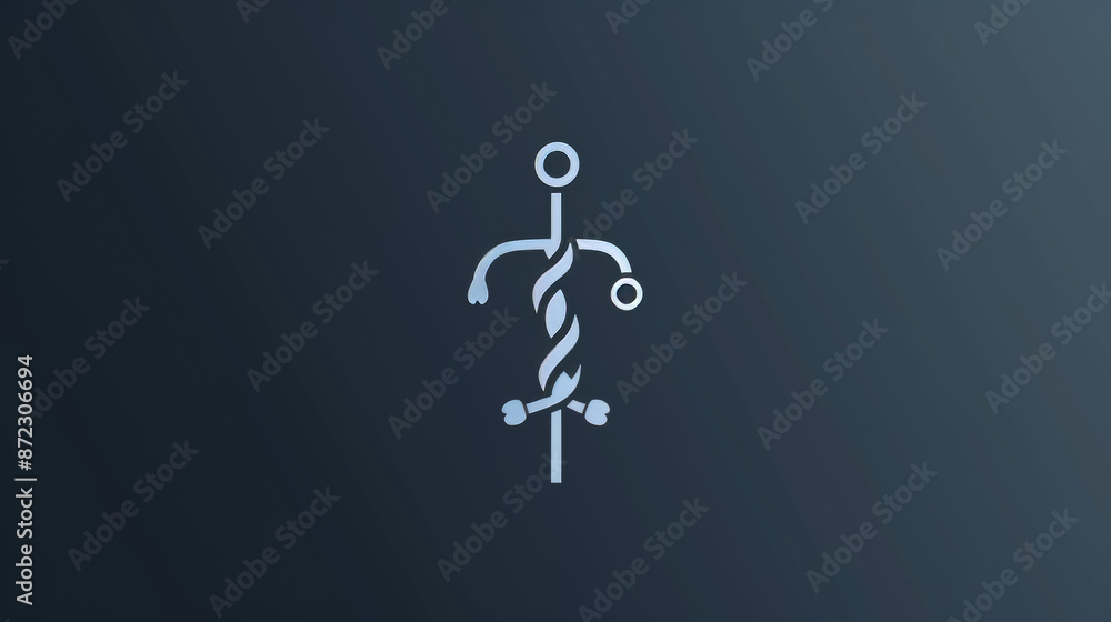 Minimalist medical icon for branding and web use. Minimalist medical icon for branding and web use.