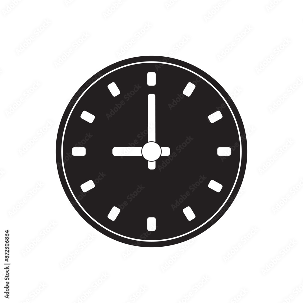clock icon vector illustration design template clock icon vector illustration design template