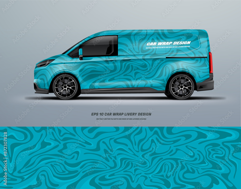 Racing Camouflage motif Vector sport background for car wrap race car car decal livery