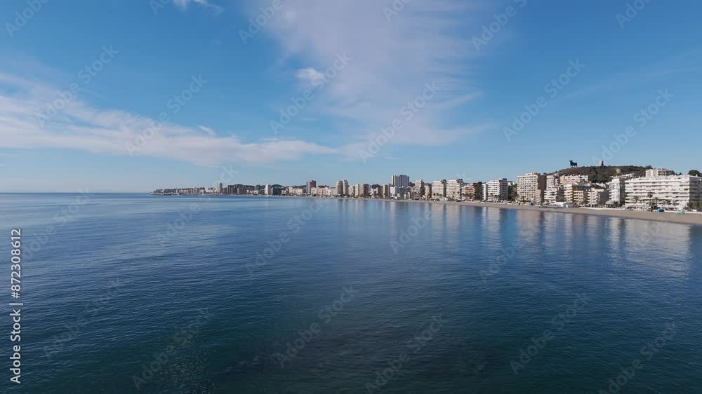 view of the sea and city from the sea view of the sea and city from the sea