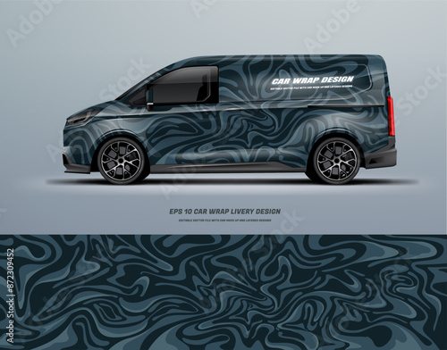 Racing Camouflage motif Vector sport background for car wrap race car car decal livery