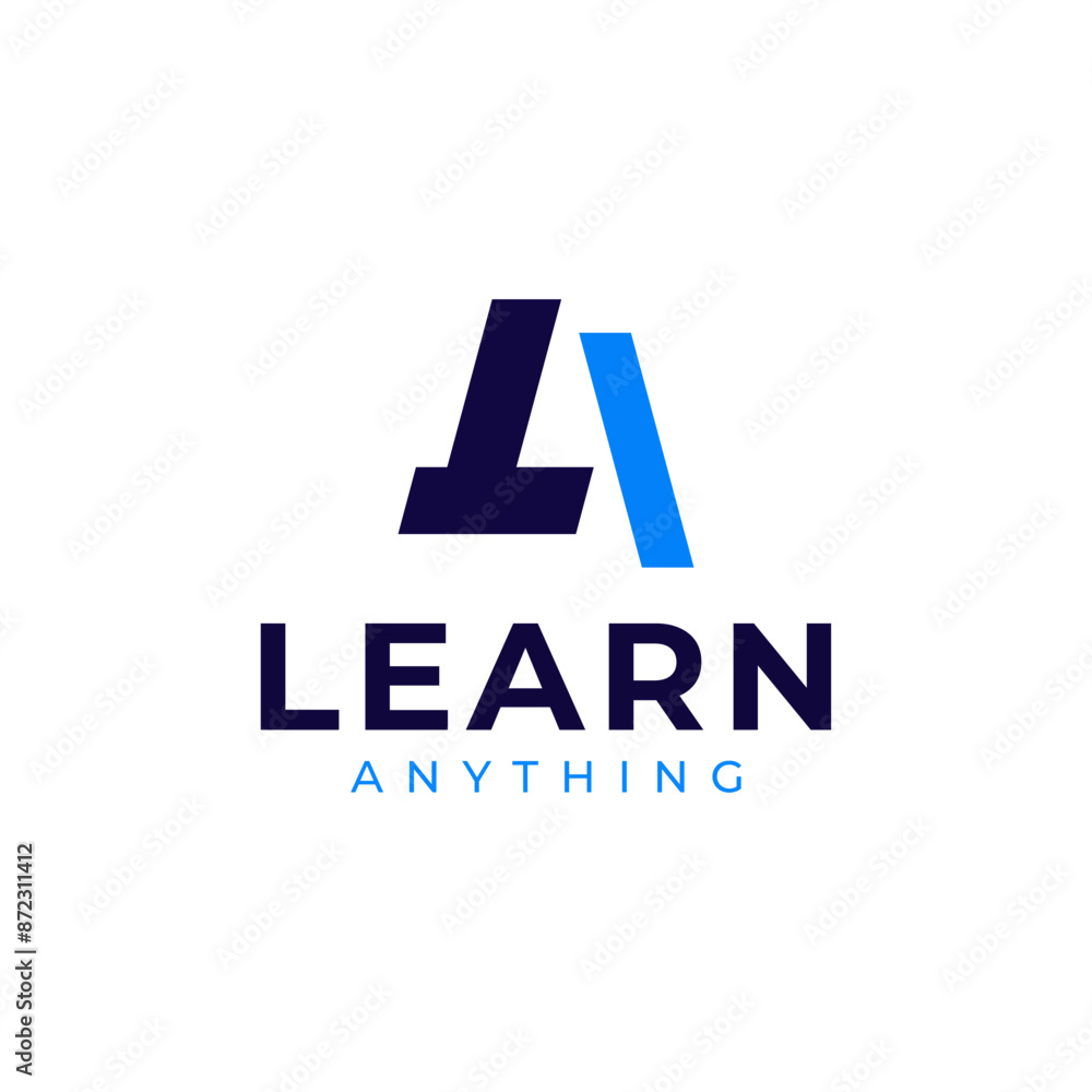 letter a l logo design vector letter a l logo design vector