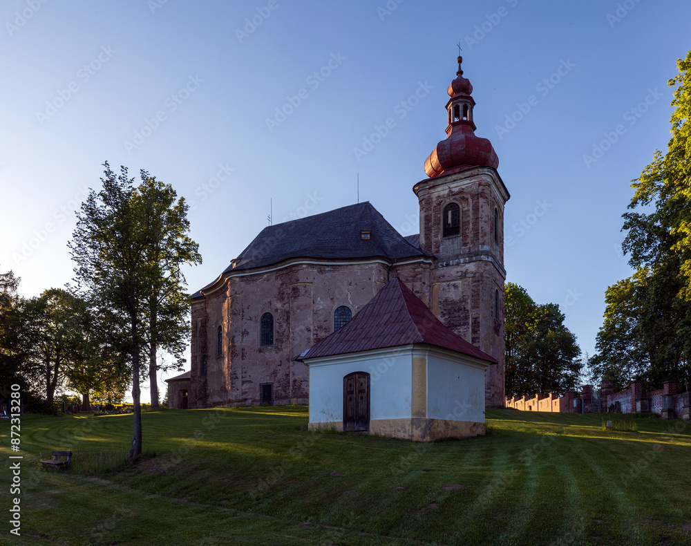 Church of All Saints, Hermankovice, Broumov, Czech republic Church of All Saints, Hermankovice, Broumov, Czech republic