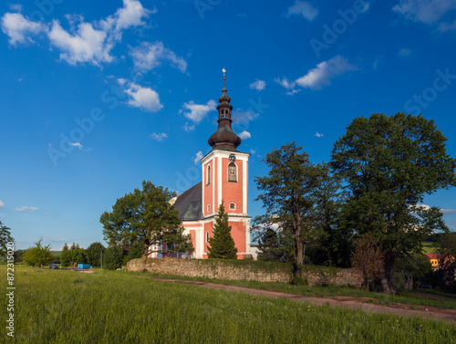 Church of Saint Mary Magdalene, Bozanov, Broumov, Czech republic photo