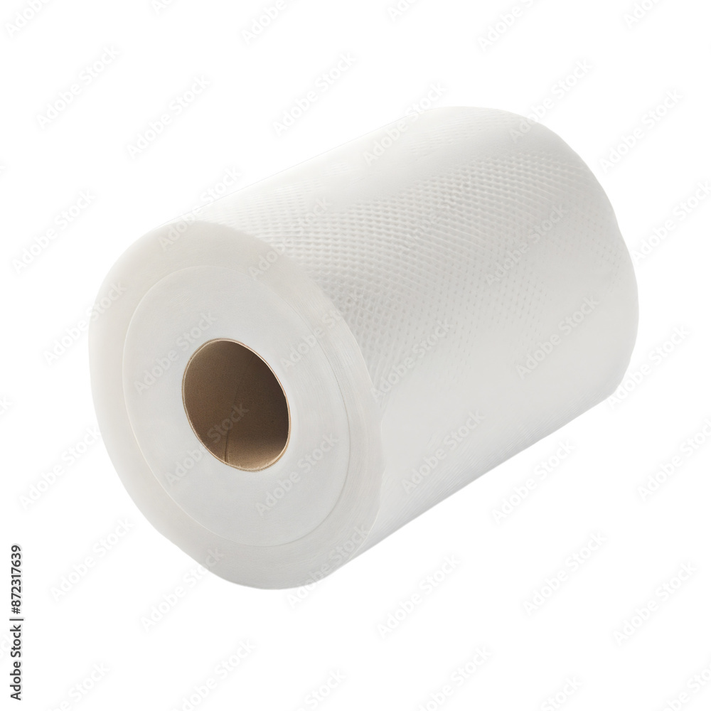 White toilet paper roll isolated on transparent background. Sanitary bathroom tissue object for wipe cleaning and hygiene in a household or home WC restroom. Soft domestic hygienic cleanse equipment White toilet paper roll isolated on transparent background. Sanitary bathroom tissue object for wipe cleaning and hygiene in a household or home WC restroom. Soft domestic hygienic cleanse equipment