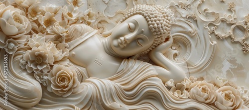 Serene Buddha Carving © natasya