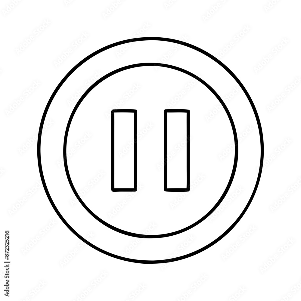 pause, button, icon, play, media, video, audio, sound, technology, circle, round, design, music, vector, sign, symbol, web, internet, computer pause, button, icon, play, media, video, audio, sound, technology, circle, round, design, music, vector, sign, symbol, web, internet, computer