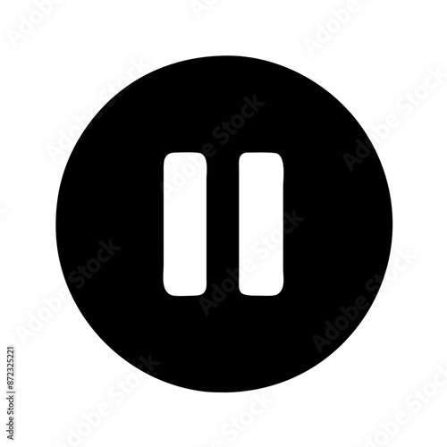 pause, button, control, play, media, stop, interaction, user interface, video, player, sound, music, streaming, command, navigation, click, forward, rewind, mute, playback, symbol, technology, audio